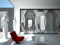 Concept for fashion boutique, Vienna
